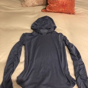 Athleta girl power up hooded top size 12